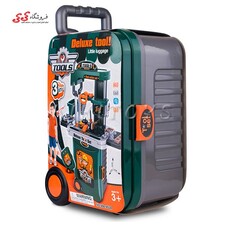 ست میز ابزار اسباب بازی  چمدانی کودک TOOLS PLAY SET