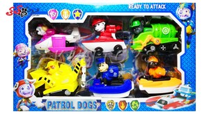اسباب بازی سگ های نگهبان با ماشین پاوپاترول- PAW PATROL