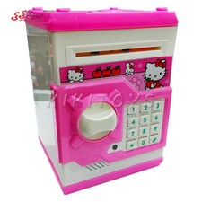 گاوصندوق رمز دار اسباب بازی هلوکیتی MONEY SAFE BOX HELLO KITTY 3001