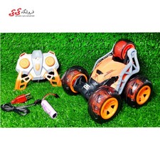 اسباب بازی ماشین دیوانه کنترلی 5 چرخ  STUNT CAR