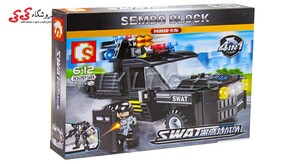 اسباب بازی لگو ماشین نیروی ویژه SEMBO BLOCK Military Lego