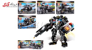 قیمت و خرید لگو ربات نیروی ویژه ست 4 عددی SEMBO BLOCK Military Lego
