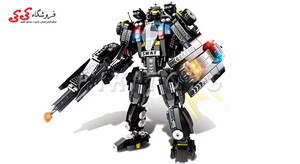 سرگرمی و بازی فکری لگو ربات نیروی ویژه ست 4 عددی SEMBO BLOCK Military Lego