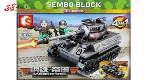 ساختنی لگو تانک جنگی سمبو بلاک SEMBO BLOCK 101216