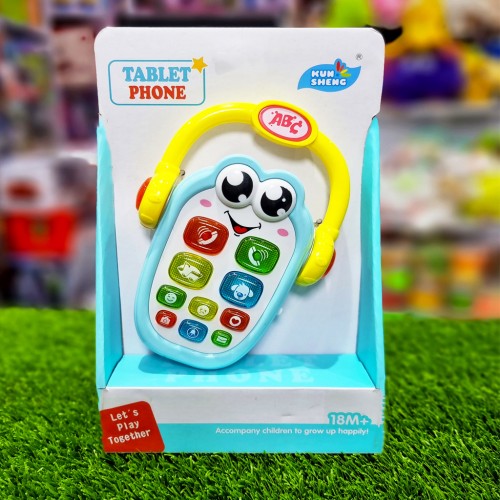 موبایل اسباب بازی موزیکال هدفون دار  TABLET PHONE 899
