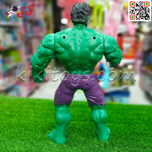 سفارش اسباب بازی اکشن فیگور هالک سبز موزیکال Hulk 036 | فروشگاه کی کی