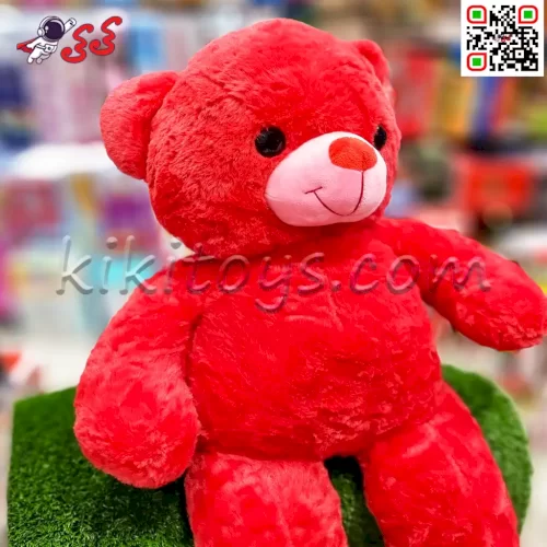عروسک خرس قرمز ولنتاین متوسط 90 سانتی 006