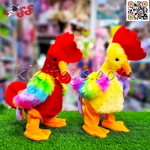 عروسک خروس رقاص اسباب بازی