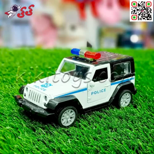 ماشین پلیس فلزی اسباب بازی مدل لندکروز Police car 1108