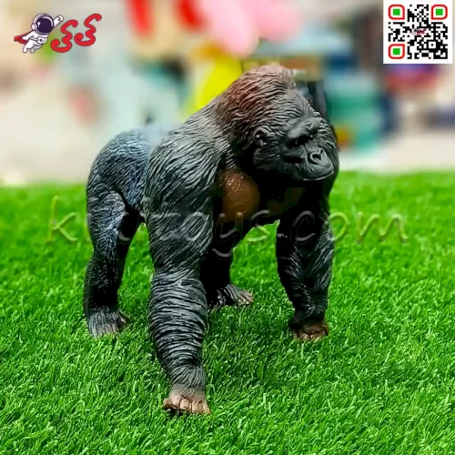 فیگور حیوانات ماکت گوریل کوچک نرم اسباب بازی Gorilla X160