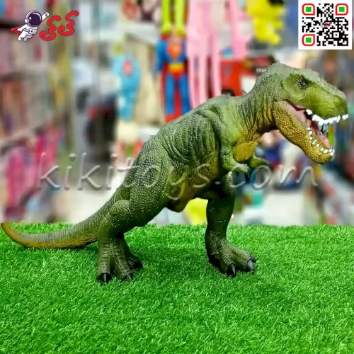 فیگور حیوانات دایناسور بزرگ تیرکس سبز  Tyrannosaurus X042