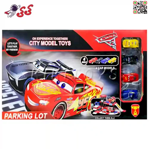پارکینگ مک کویین طبقاتی ماشین ها کارز اسباب بازی PARKING LOT CARS 553320