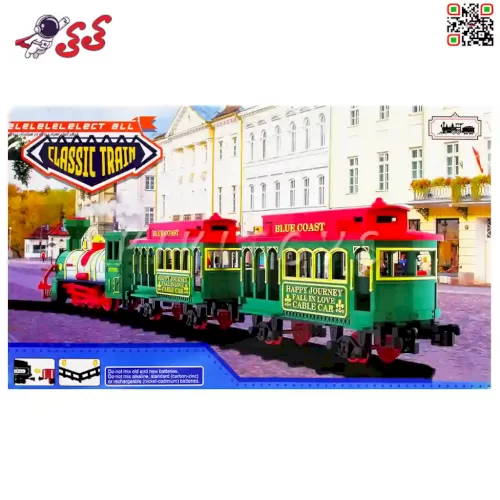 فروش اینترنتی اسباب بازی قطار کلاسیک دودزا CLASSIC TRAIN 8569