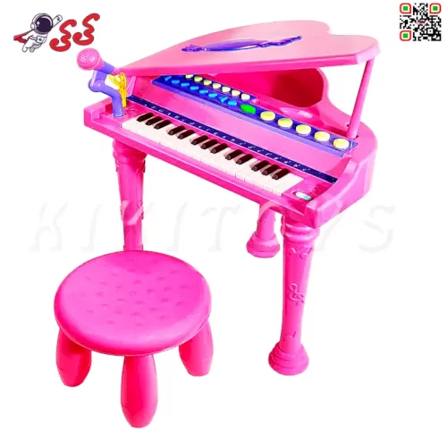 مشخصات و خرید پیانو پایه دار با میکروفون اسباب بازی Electronic Piano 3205A