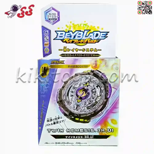 فرفره انفجاری تویین ناکتیمس Twin Nemesis بی بلید اسباب بازی BEYBLADE B102