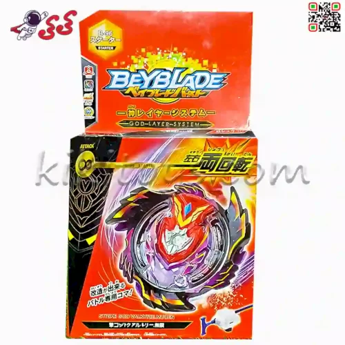 فرفره انفجاری استرایک والتریک سایه Strike God Valkyrie بی بلید اسباب بازی BEYBLADE B96