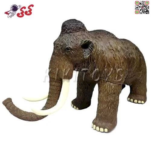 اسباب بازی فیگور حیوانات ماموت نرم بزرگ Mammoth figure X055