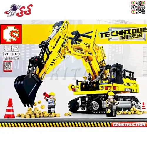 لگو بیل مکانیکی تکنیکال بزرگ برند اس وای SEMBO BLOCK 701802