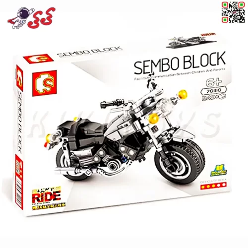 لگو ماکت موتورسیکلت یاماها برند اس وای SEMBO BLOCK 701110