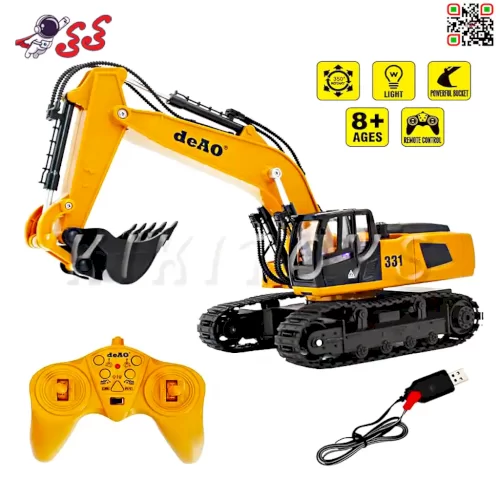 اسباب بازی بیل مکانیکی کنترلی بزرگ Mechanical excavator TRUCK 3819