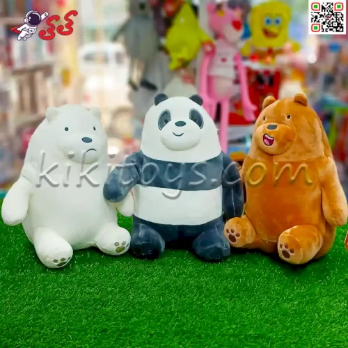 سایت خرید عروسک پولیشی خرس های کله فندوقی بزرگ 40 سانت Plush toys اسباب بازی