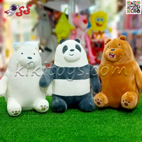 عروسک پولیشی خرس های کله فندوقی بزرگ 40 سانت Plush toys اسباب بازی