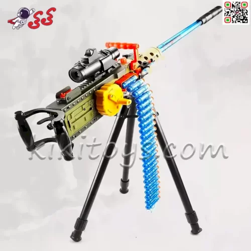 مسلسل اسباب بازی گاتلینگ رگباری با سه پایه و دوربین جی شات GATLING GUN M1921 JF71A