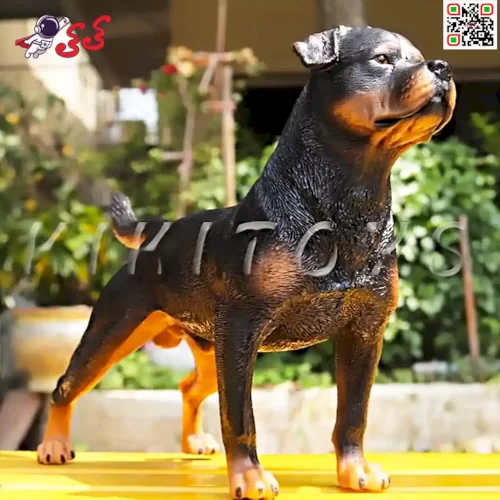 فیگور حیوانات ماکت سگ رتوایلر Fiqure of dog 703