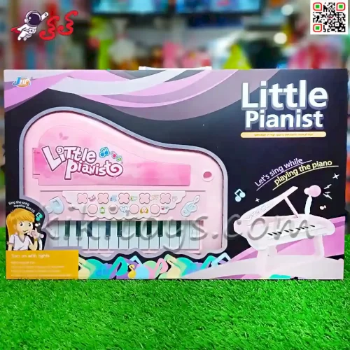 سفارش اینترنتی پیانو پایه دار با میکروفون اسباب بازی Little Pianist 8901