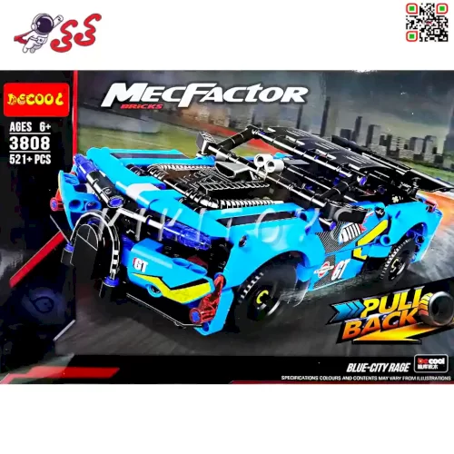 لگو ماشین بوگاتی تکنیکال طرح ماشین مسابقه برند دکول DECOOL 3808