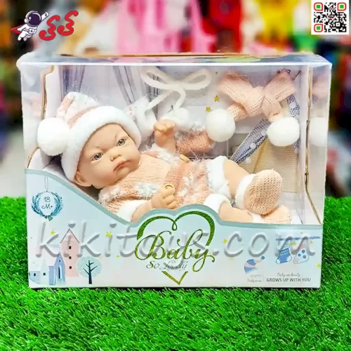 اسباب بازی عروسک نوزاد با چهره طبیعی کوچک Baby So LOVELY 2392