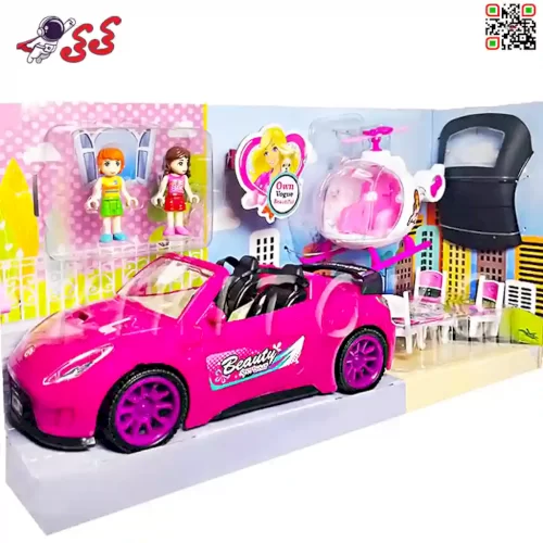 سایت خرید اسباب بازی ماشین باربی با وسایل FASHION SPORTS CAR 7898