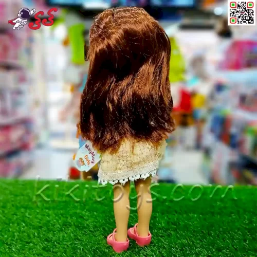 سفارش اینترنتی عروسک اسباب بازی دخترانه با پیراهن و موی بلند