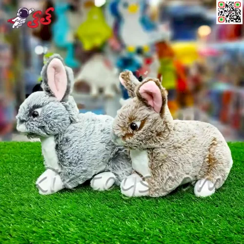 سایت خرید عروسک خرگوش طبیعی پولیشی اسباب بازی
