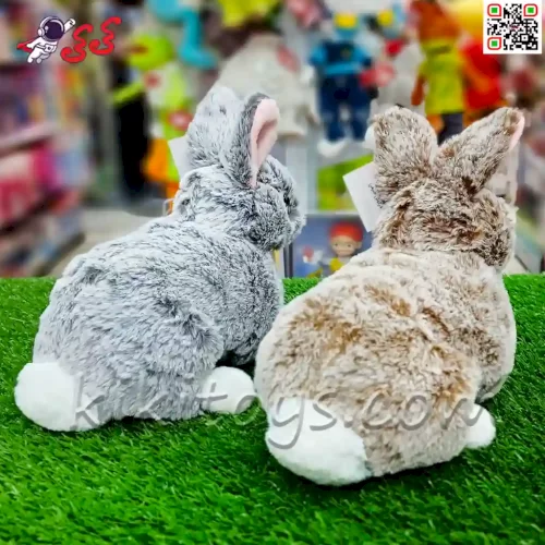 عکس عروسک خرگوش طبیعی پولیشی اسباب بازی