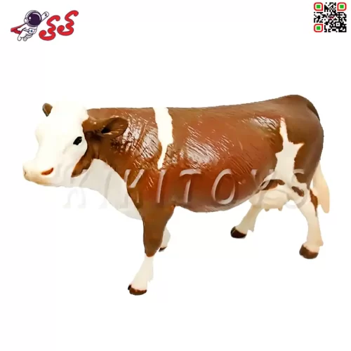 فیگور حیوانات ماکت گاو ماده اسباب بازی Figure of cow 186
