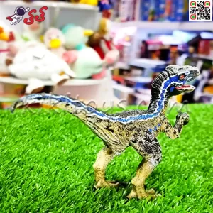 سفارش اینترنتی فیگور دایناسور ولاسیراپتور آبی کوچک Velociraptor 5007