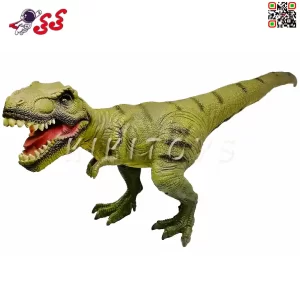 قیمت و مشخصات اسباب بازی فیگور دایناسور طرح تیرکس گوشتی سبز Tyrannosaurus x145