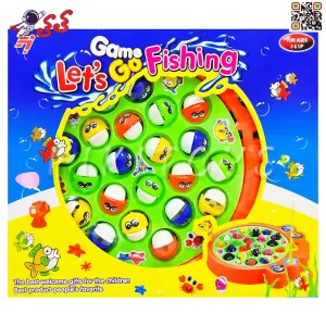 اسباب بازی ماهیگیری موزیکال با قلاب GAME FISHING 6281