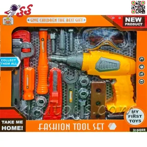 اسباب بازی ست جعبه ابزار کارگاهی با دریل FashionTool SET 36778