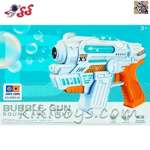 سایت خرید اینترنتی تفنگ حباب ساز برقی موزیکال اسباب بازی  BUBBLE GUN 999S