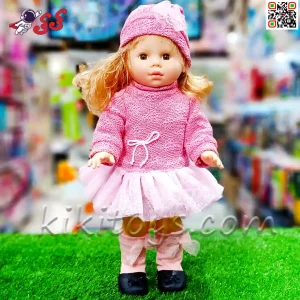 عروسک دخترانه موزیکال و چشم متحرک اسباب بازی LOVELY DOLL
