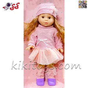 سایت خرید اینترنتی عروسک قد بلند دخترانه موزیکال و چشم متحرک اسباب بازی LOVELY DOLL 9399