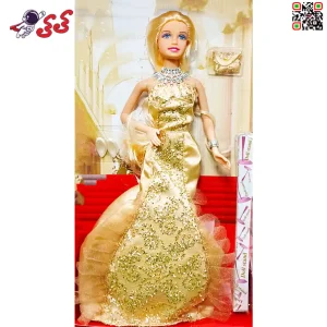 قیمت و مشخصات عروسک باربی لباس مجلسی با کیف و کفش اسباب بازی Barbi DEFA LUCY 8270