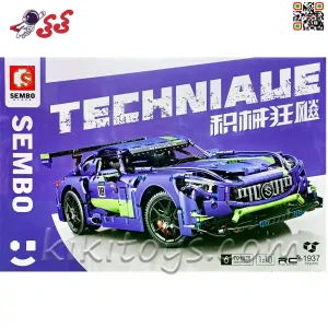 لگو تکنیک ماشین مرسدس بنز AMG GT R برند سمبوبلاک SEMBO BLOCK 701028