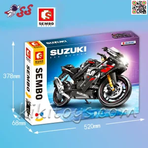 سایت خرید اینترنتی لگو موتورسیکلت سوزوکی 1000 برند سمبوبلاک SEMBO BLOCK 705031
