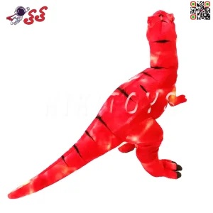 سایت خرید اینترنتی دایناسور تیرکس پولیشی قرمز متوسط اورجینال اسباب بازی Tyrannosaurus Dinosaur 15208