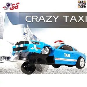 سایت فروش اینترنتی ماشین کنترلی  دیوانه  تاکسی اسباب بازی STUNT ROLLIG CAR