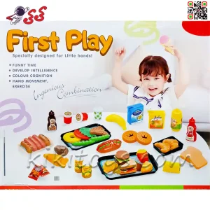 فست فود و پیتزا و ساندویچ و شیرینی اسباب بازی Delicious Food Toy 8127