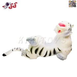 فیگور حیوانات ببر اسباب بازی فانتزی گوشتی و نرم 5